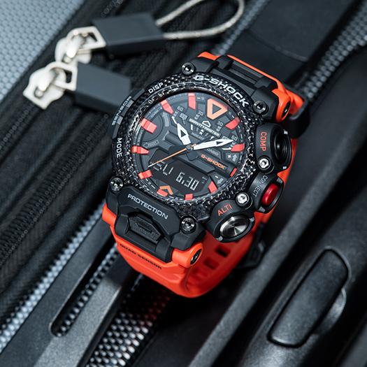 Casio Мужские часы G-SHOCK из смолы, водонепроницаемые 200 м, цифровые, ударопрочные, кварцевые, GR-B200-1A9