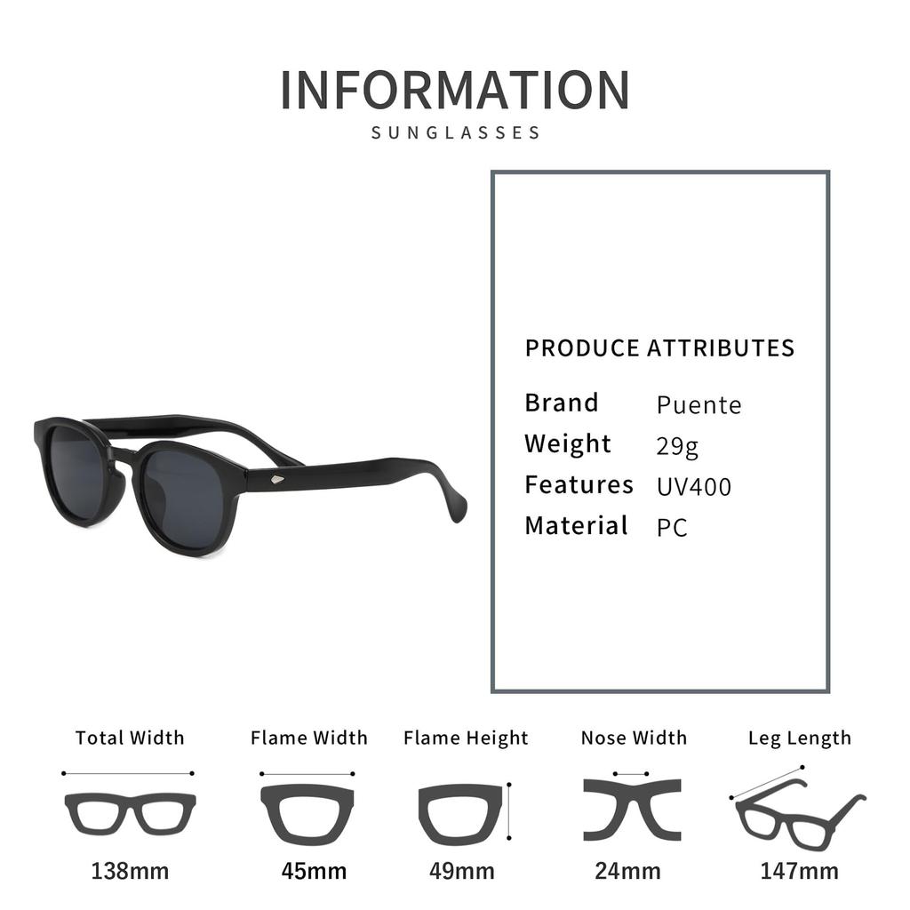 Sunglasses Stylish Clear Clear Gray Gray Transparent Clear Frame Light Smoke Smoke Wellington Wellington Driving UV Protection UV400 Ultraviolet