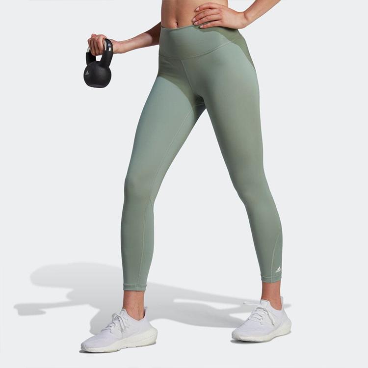adidas Спортивные брюки женские зеленые HR9604
