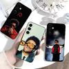 Чехол для телефона W-Weeknd XO Singer для Samsung Galaxy A73, A72, A71, A70, A53, A52, A51, Мягкий силиконовый черный чехол