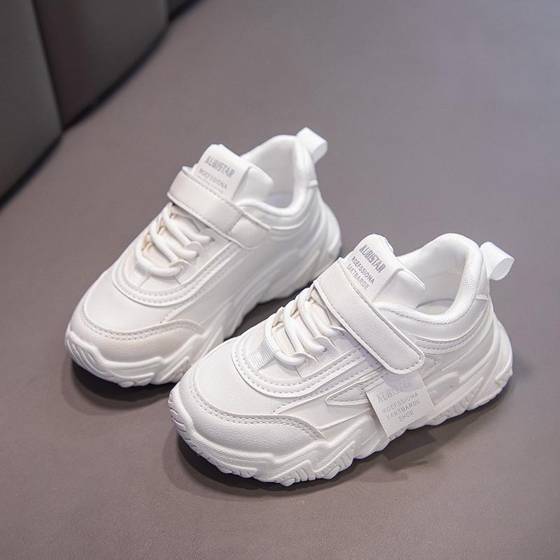 2024 Осень Новые Детские Кроссовки Детские Повседневные Кроссовки для Мальчиков Девочек Классические Мягкие Нескользящие Модные Спортивные Кроссовки Tide