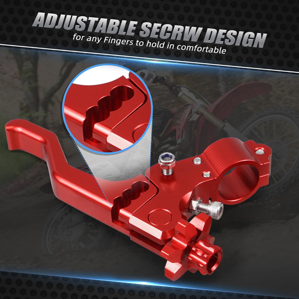 Для Honda CRF250R CRF450R CRF 150R 250X 450X 2002-2016 CR 80 85 125 250 500 XR650R CRF 150F 230F 250L Короткий трюковой рычаг сцепления