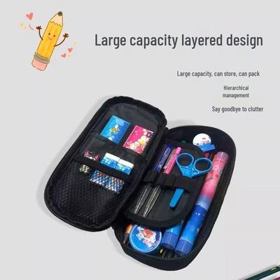 Хит продаж DIY Мультяшный пенал - Легкий, Устойчивый к грязи, Большая вместимость, Школьная сумка для канцелярии.