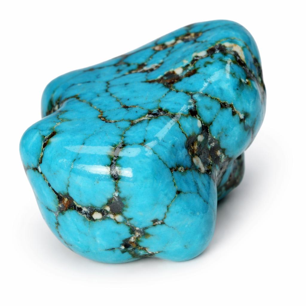 Natural Blue Turquoise Loose Gemstone 108.25 ct Rough Uncut for Lapidary and Gem Collections