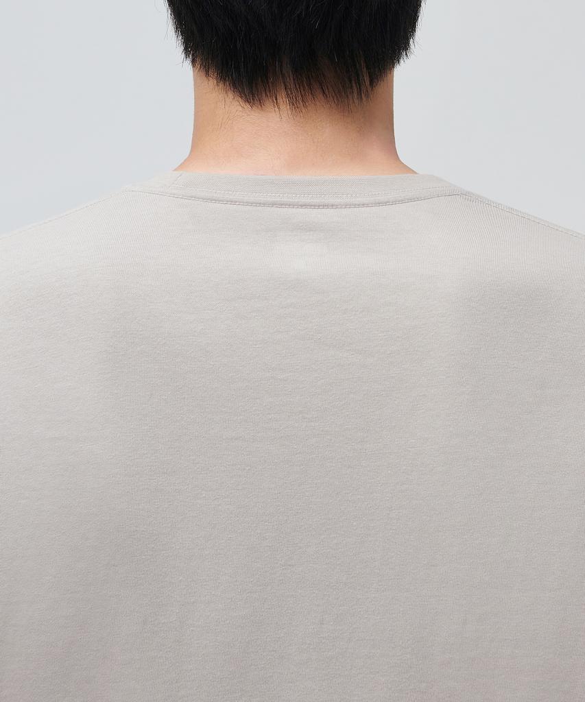 MUSINSA STANDARD Basic Long Sleeve T-Shirt [Mushroom]