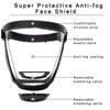 Transparent Protective Full Face Shield Oil-splash Proof Mask Splash-proof Facial Shield Protection Face Cover Kitchen Tools