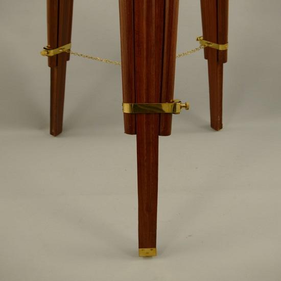 Gift Idea Telescope Stand Brass with Wooden