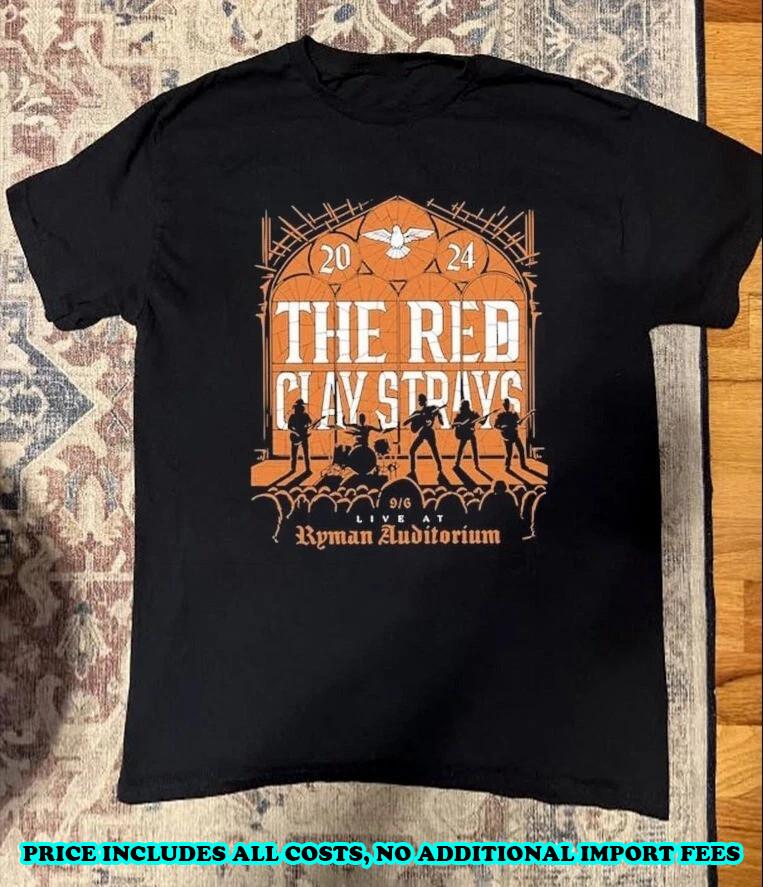 New The Red Clay Strays Band TOur T-shirt S to 5XL BA388 Unisex T-Shirt