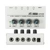 HA400 Ultra-Compact 4 Channel Headphone Audio Stereo Amp Microamp Amplifier