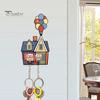 Держатель ключей для пар, акриловый настенный держатель ключей, мультяшный дедушка, бабушка, парный брелок-органайзер для домашнего настенного декора