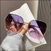Sunglasses Glitter Sunglasses Women's Anti-UV Strong Light Driving Special Outdoor Sun Visor Internet Celebrity Big Face Slimming