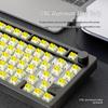 Беспроводная механическая клавиатура Attack Shark X86 RGB - Алюминиевая отделка с Bluetooth, трехрежимная, прокладка