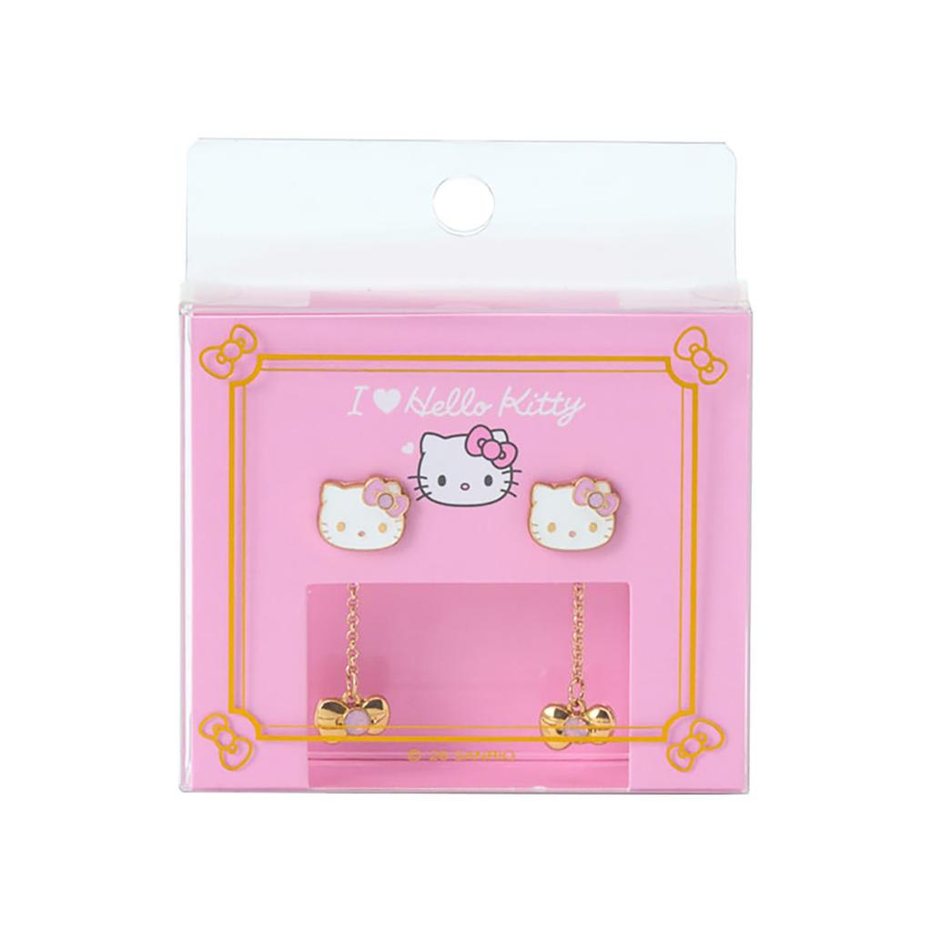 Sanrio Серьги Любовь Привет Привет Китти Розовые 925659 (САНРИО) (Я Китти)