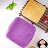 Non-Stick Cake Pan Food Grade Silicone Square Heat-Resistant Easy-to-Clean Baking Mould Bread Supply