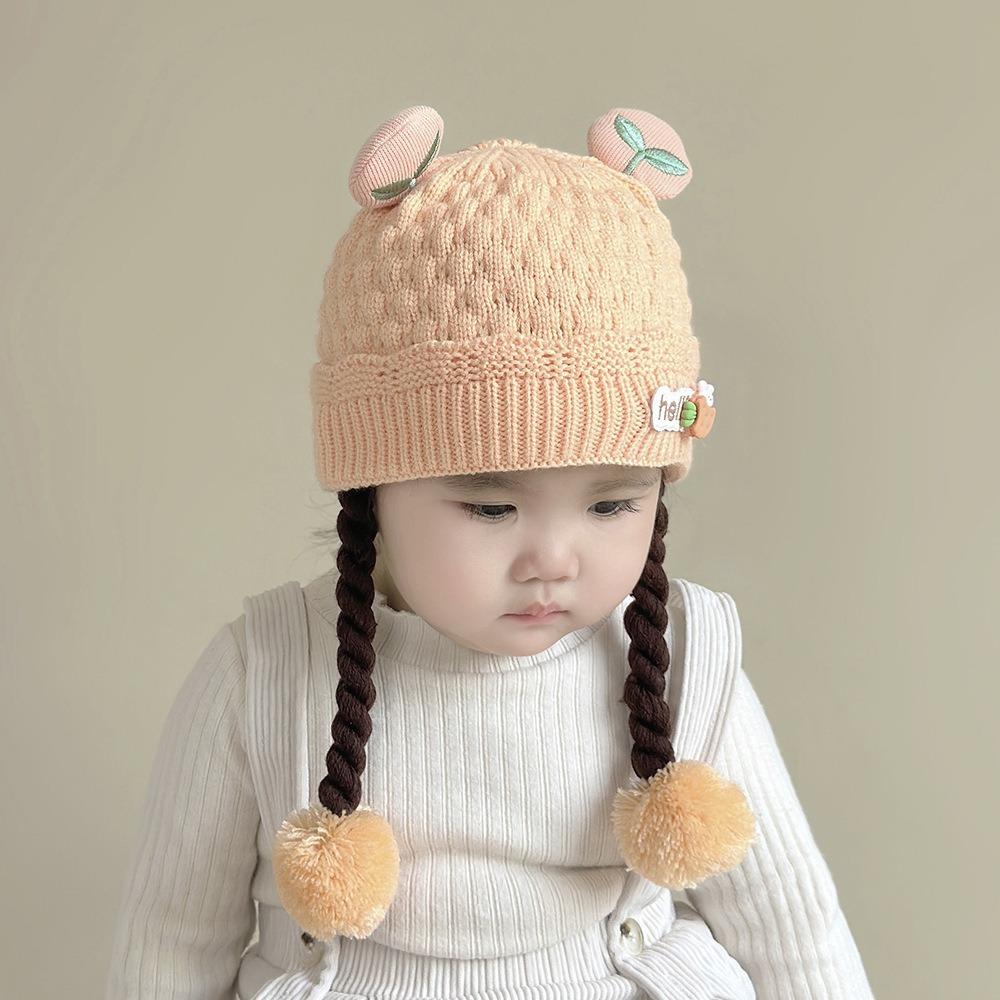 Keep Warm Baby Ear Protection Cap Thickened Toddler Beanie Cute Kids Beanie Cap Winter