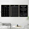 Korean Basic Pronunciation Guide Korean Alphabet Prints Poster Canvas Painting Hangul Educational Wall Pictures Kids Room Decor