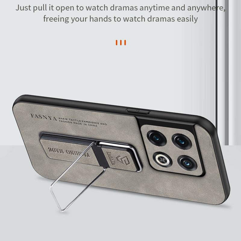 Чехол из искусственной кожи из овчины для Oneplus 12 11 10 Pro 10T 10R 9 9R 9RT 8 8T 7 7T 6 6T 5 5T ACE 2 Pro чехол с кронштейном для телефона