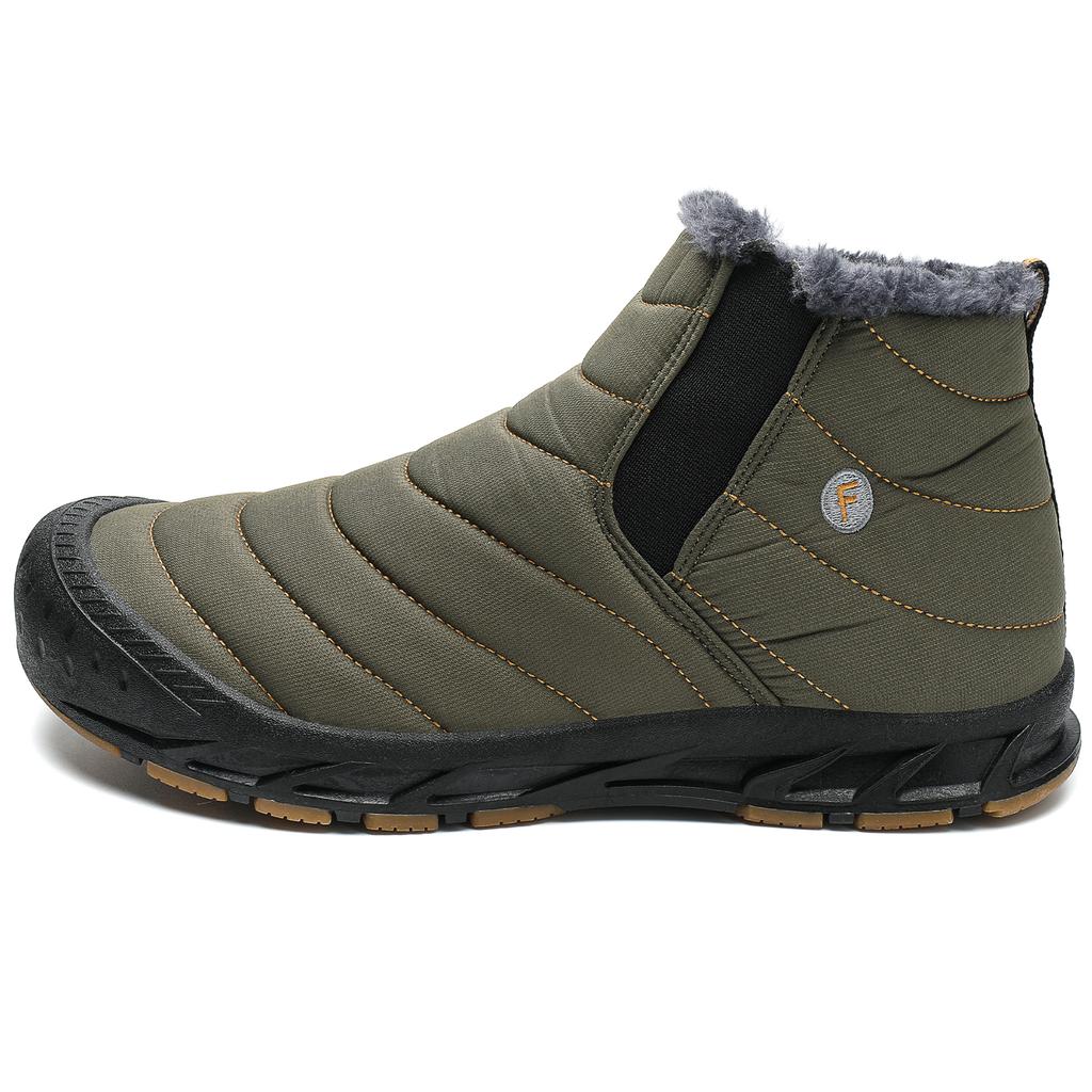 TUINANLE Winter Men's Cotton Shoes Women's Plus Velvet Warm Boots Plus Size Couple Snow Boots