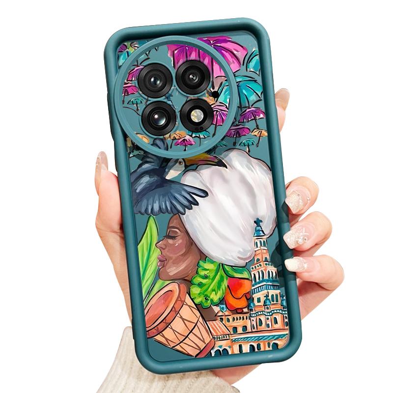 Tropical-style Toucan Pattern Case For OnePlus 15 13 13T 12 Shockproof Bumper Silicone Cover For Oneplus Nord 5 13R 12R 11R 5G