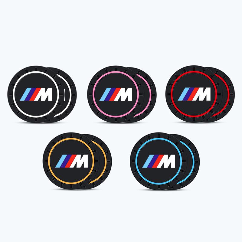 Автомобильный силиконовый противоскользящий коврик подставка коврик для подстаканника аксессуары для BMW E30 E34 E36 E39 E46 E52 E53 E60 E61 E62 E70 E71 E83