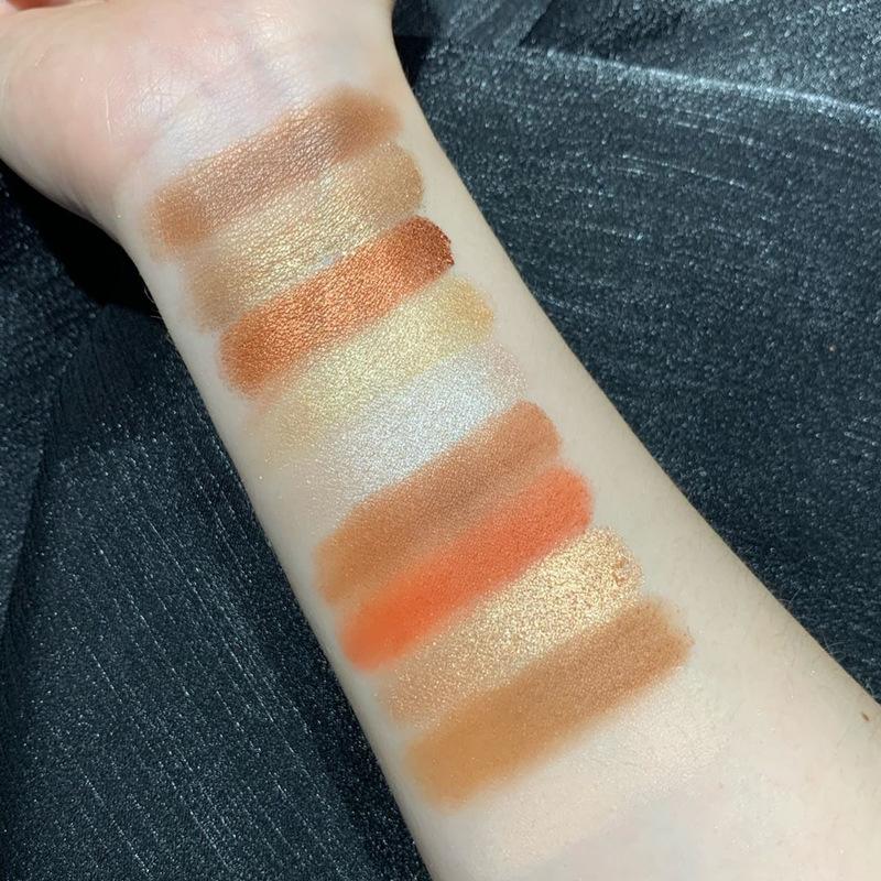 DIKALU 25 цветов теней для век, долговечные блестящие блестки, жемчужно-матовый цвет земли, косметика для макияжа