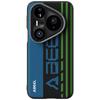 ABEEL Чехол для Huawei Pura 80 Pro+/80 Pro, совместимый с MagSafe, с принтом, из ПК, ТПУ, алюминиевого сплава, кожи, чехол для телефона