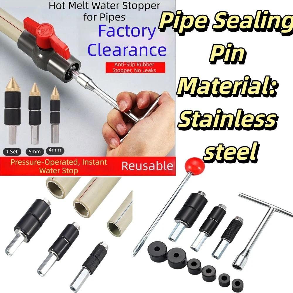 Universal Set Underwater Pipe Leak Stopper Complete Set Pipeline Sealing Tool Home Maintenance