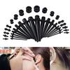 36Pcs Acrylic Ear Gauge Taper Tunnel Plug Expander Stretching Piercing Kit Sets