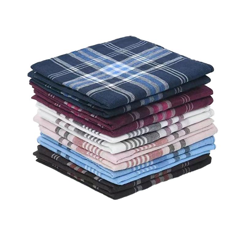 12Pcs/Pack 36*36cm Gift Square High Quality Men Gentleman's Hand Towel Wedding Party Handkerchiefs