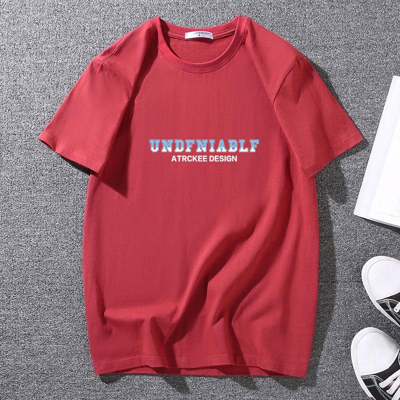 Мужская летняя свободная футболка, мужская спортивная дышащая футболка больших размеров с коротким рукавом, удобная повседневная футболка из чистого хлопка