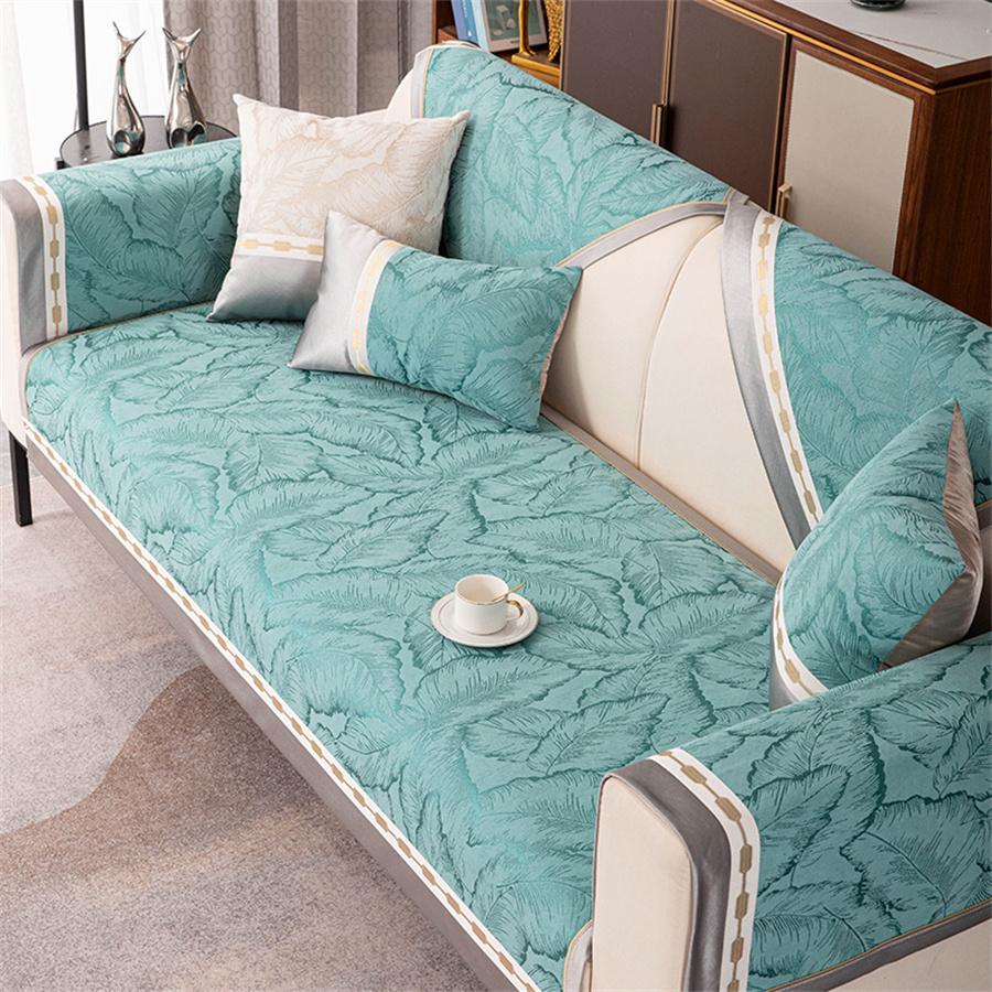 New Sofa Cushion Four Seasons Universal Simple Modern Cushion Non-Slip Chenille Sofa Cover Autumn and Winter Cover Cloth Towel
