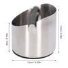 Stainless Steel Coffee Grounds Bucket Rubber Base Stainless Steel Knock Box  Espresso Making