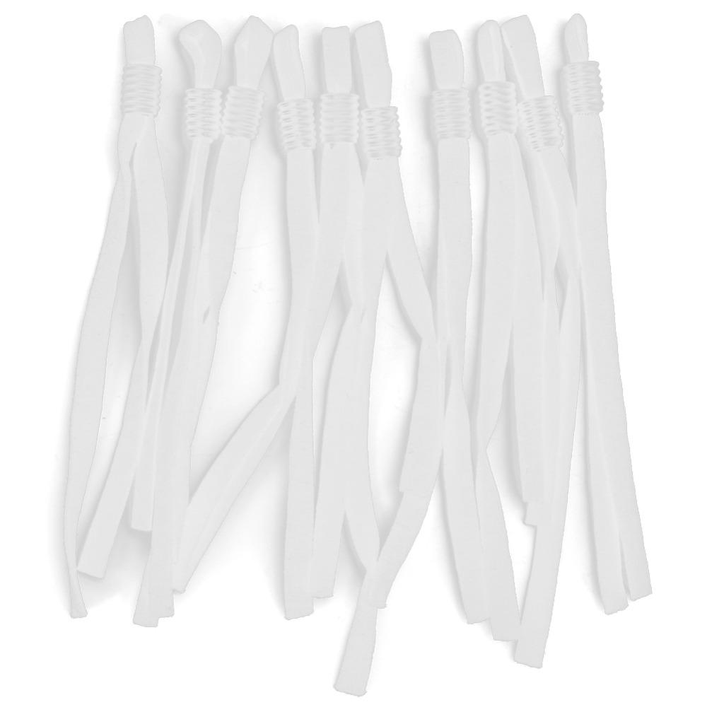 200pcs Stretchy Elastic Bands Adjustable Earloop Cord Extension Strap Elastic Cord Sewing