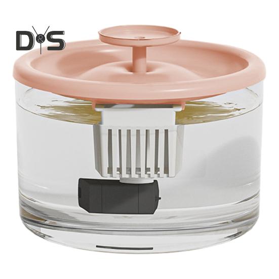 1,5 л фонтанчик для кошек автоматический питьевой фонтанчик для домашних животных тихий диспенсер для воды для домашних животных с прозрачным резервуаром для домашних кошек и собак