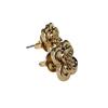 TORY BURCH Four-leaf clover design 18k gold stud earrings women's gold 153719-720-gold F