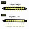 1X 10Led 12V Дневная полосовая лампа Противотуманная фара для вождения автомобиля Водонепроницаемая