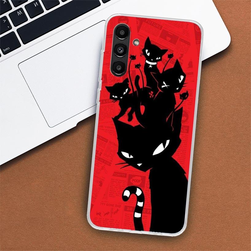 Чехол для телефона Emily The Strange для Samsung Galaxy A02S A12 A22 A32 A42 A52 A72 A51 A50S A71 A41 A31 A21S A70S A40 A30S A20E