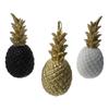 White/Black/Gold Pineapple Resin Decoration Resin Pineapple Craft Ornaments Resin Crafts  Office