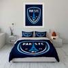 Paris FC Bedding Set Navy Blue Bedding Duvet Cover Set Duvet Cover Pillowcases (1 * Duvet Cover 2 * Pillowcases, without duvet insert)