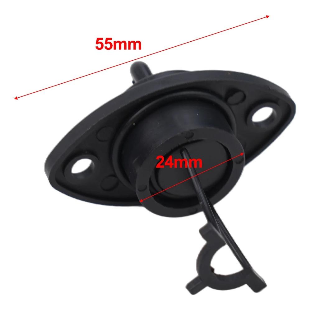 PP Drainage Sealing Plugs Black Boat Accessories For Kayak Canoe Peddle Marine Boat
