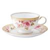 Hartford Bone China Cup and Saucer (for Both Coffee and Tea), 190cc, T97221/4861