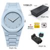 Classic Men's Watch Plastic Granular Belt Business Exquisite Waterproof Explosive Matte Oil Quartz Watch Fashion