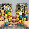 The Simpsons Cartoon Soft Phone Cover Case for Xiaomi Redmi Note 14 Pro Plus 11 14C 11S 13C 9 10 12S 12 10S Note 13 A4