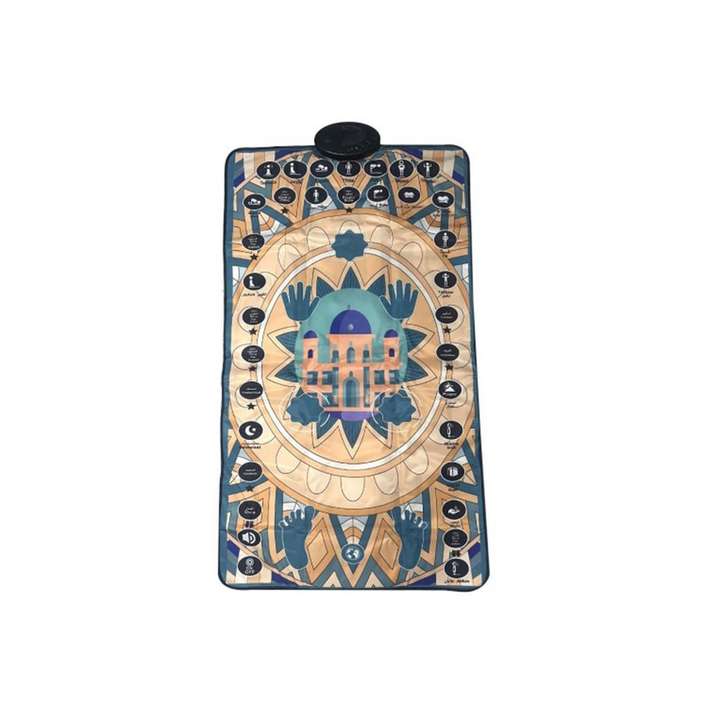 Умный интерактивный коврик для мусульман с 25 чувствительными клавишами, мягким слоем коврика, динамиком