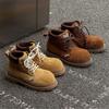 Капибара уродливая милая большая голова ботинки мартин женские 2025 новые британский стиль универсальные уличные рабочие ботинки ревень