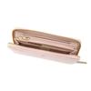 Женский большой кошелек LANVIN en Bleu Luxembourg с молнией по периметру, отделениями для купюр и карт, размер 480119-32 (Старая Роза)