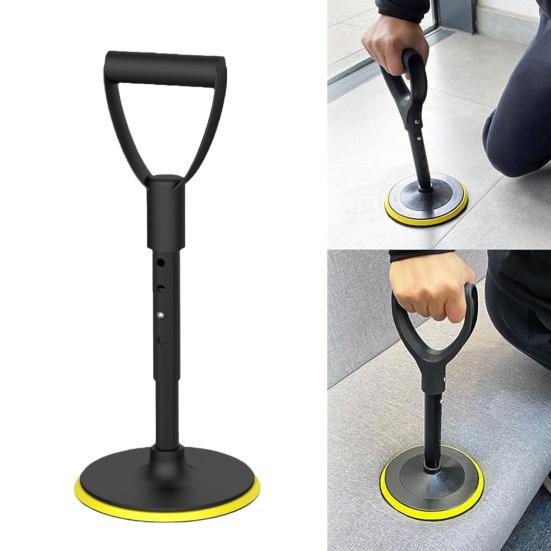 Adjustable Mobility Aid Tool Armrest with Anti-slip 7-Inch Base Aluminum Handles Supports 600 Lbs Mobility Aid Equipment for Seniors Stability