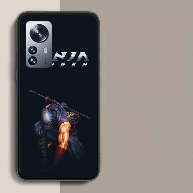 Чехол для телефона N-Ninja Gaiden NG4 для Redmi Note 13 Pro Plus 14 Pro+ 12S 12 11S 11T 11E 11 10S 10 9S 9 Xiaomi Capa TPU