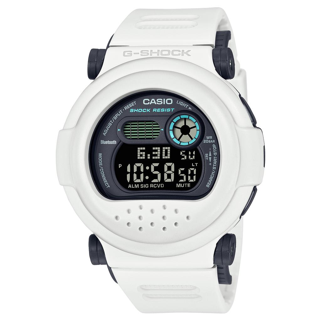 Casio Мужские кварцевые часы G-SHOCK с полимерным ремешком, водонепроницаемостью 200 м, ударопрочные G-B001SF-7