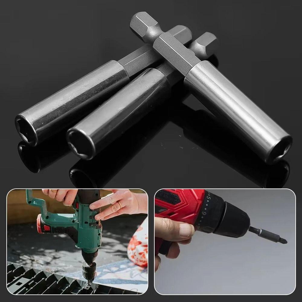 3/4/5/10Pcs Durable Magnetic Extended Bit Holder High hardness Screwdriver Bits Adapter Drill Bits